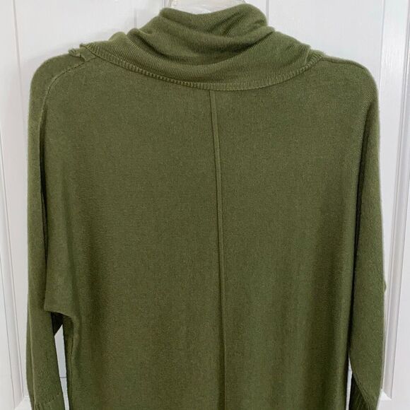 New Directions fringed cowl neck sweater size PS - Picture 6 of 9